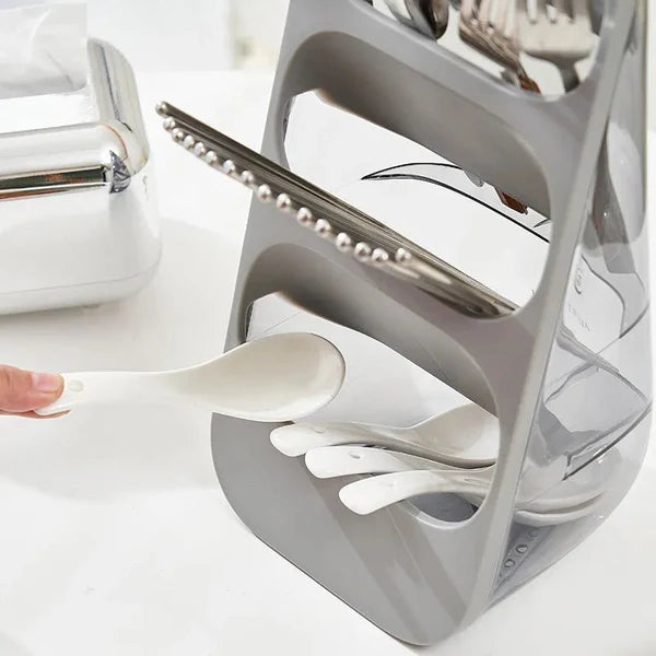 3 Layer Kitchen Cutlery Storage Rack