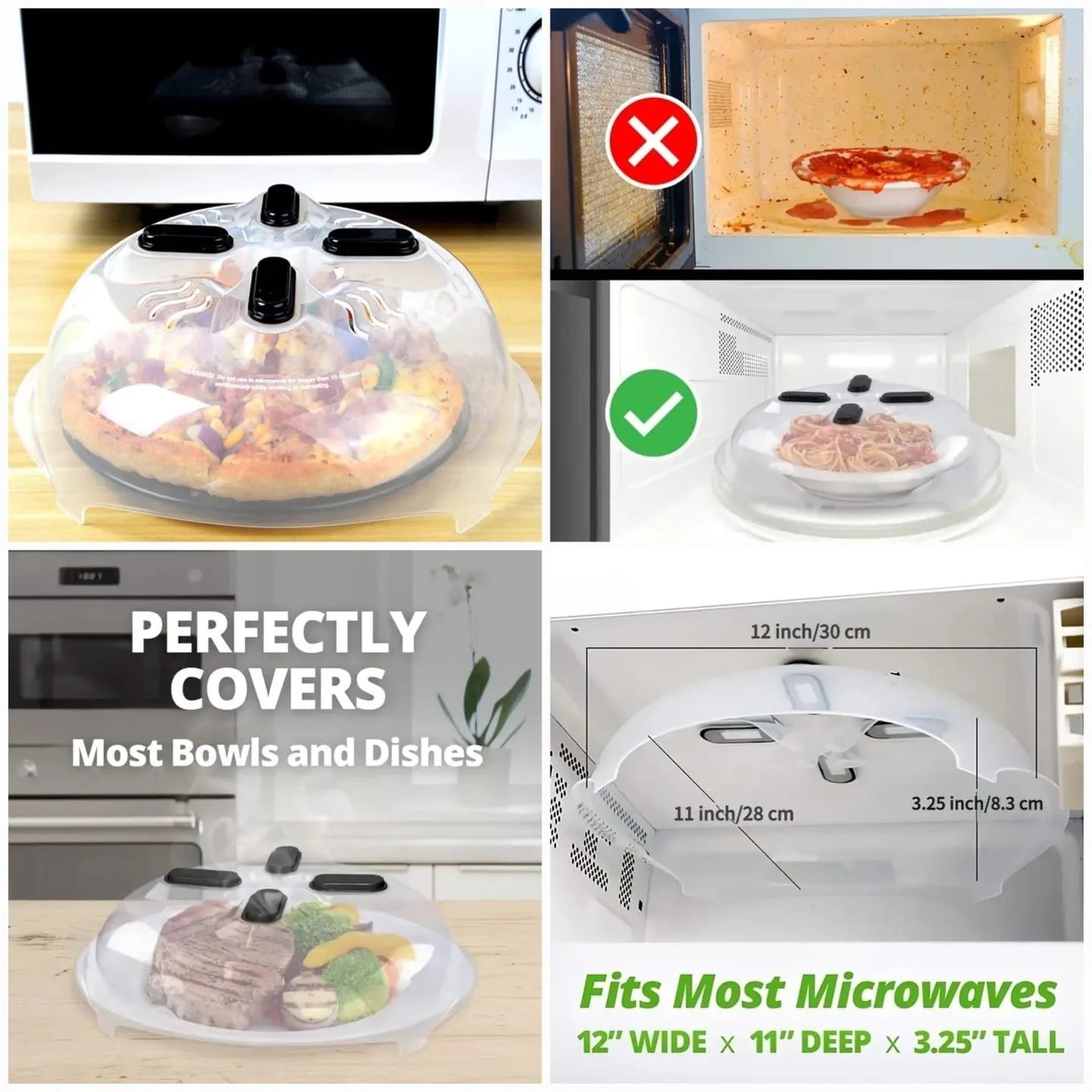 Microwave BPA Free Cover