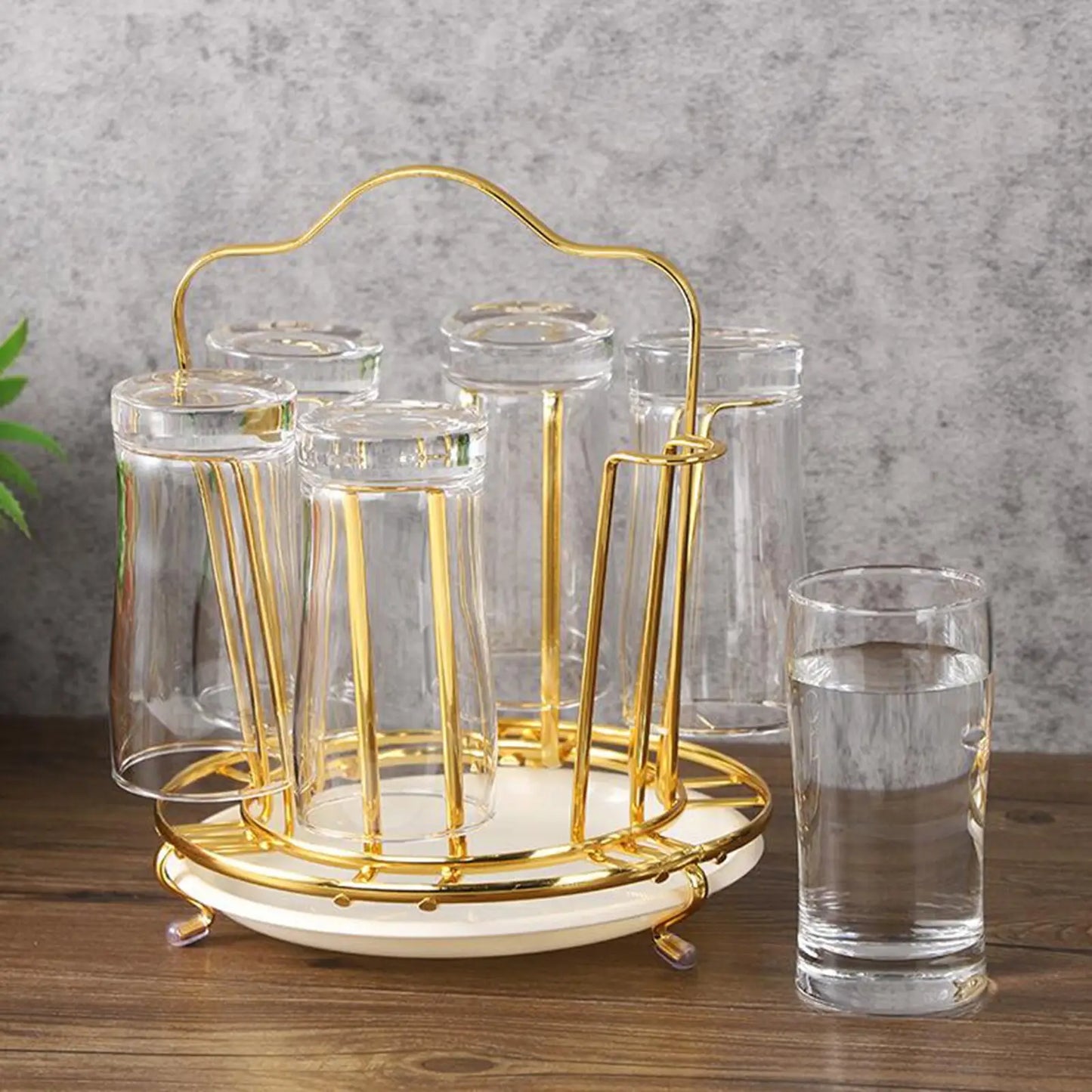 High quality Brass mug glass holder