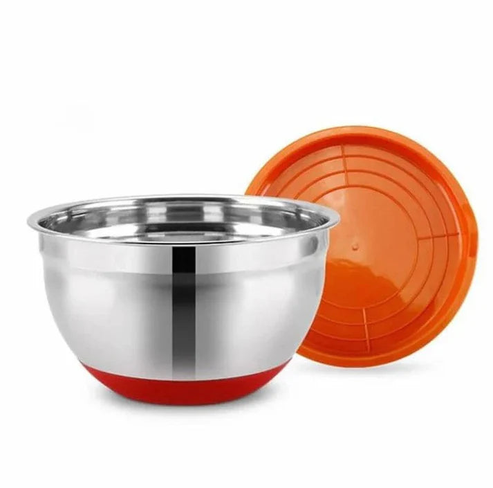 Stainless Steel Colourful 5pcs Bowl Set (Box Packing) Premium Quality