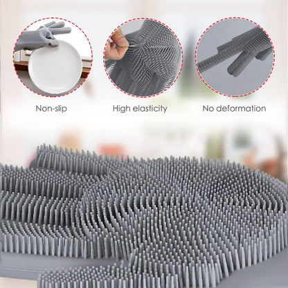 Silicon Dish Washing Gloves