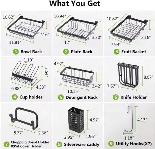 Stainless Steel Iron Rack 85cm (Premium Quality)