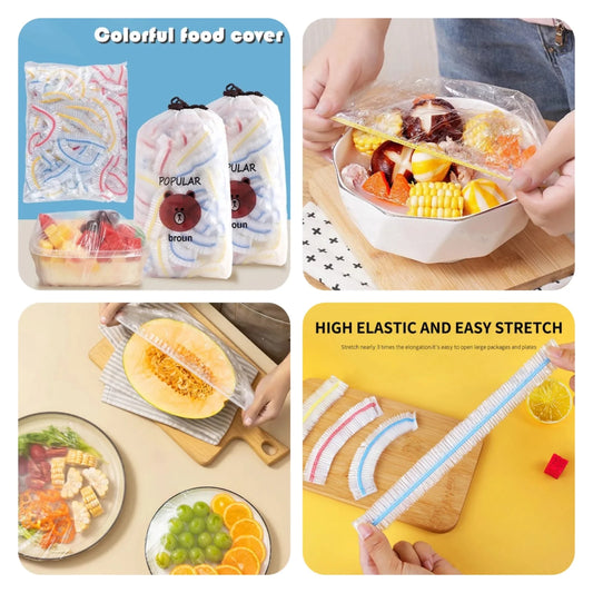 Colorful Food Wrap (Approx 100pcs) – Bear Packing