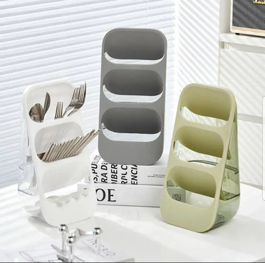 3 Layer Kitchen Cutlery Storage Rack