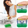 Push Soap Dispenser with Free Sponge-Soap Pump Dispenser with Sponge